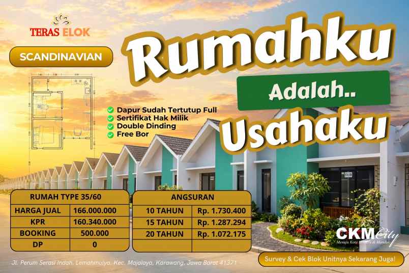 rumah subsidi shm terlaris di karawang