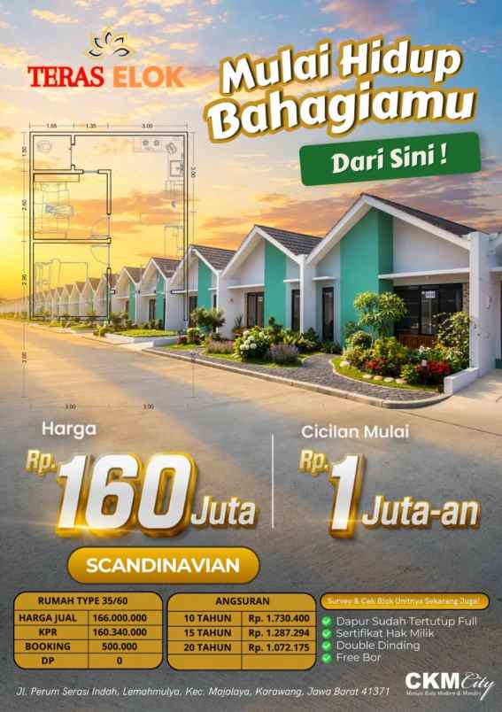 rumah subsidi shm terlaris di karawang