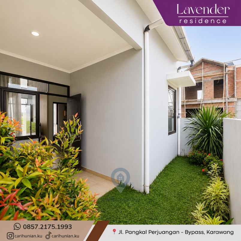 rumah tanpa dp full bata merah lavender residence 2