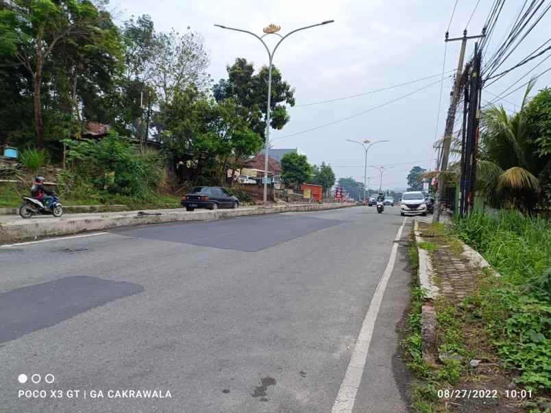 tanah di jalan pramuka luas 1000m surat shm