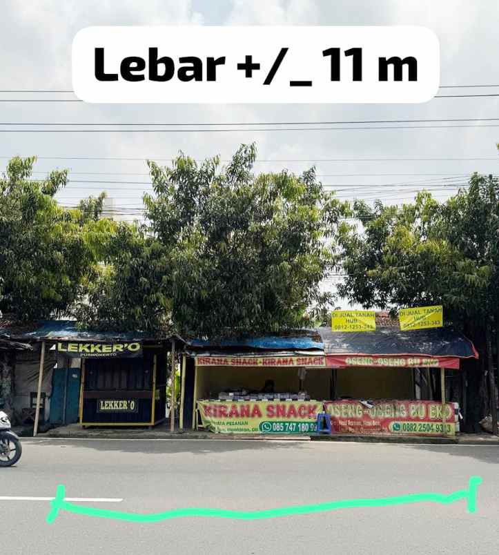 tanah dijual di purwokerto dekat stasiun purwokerto