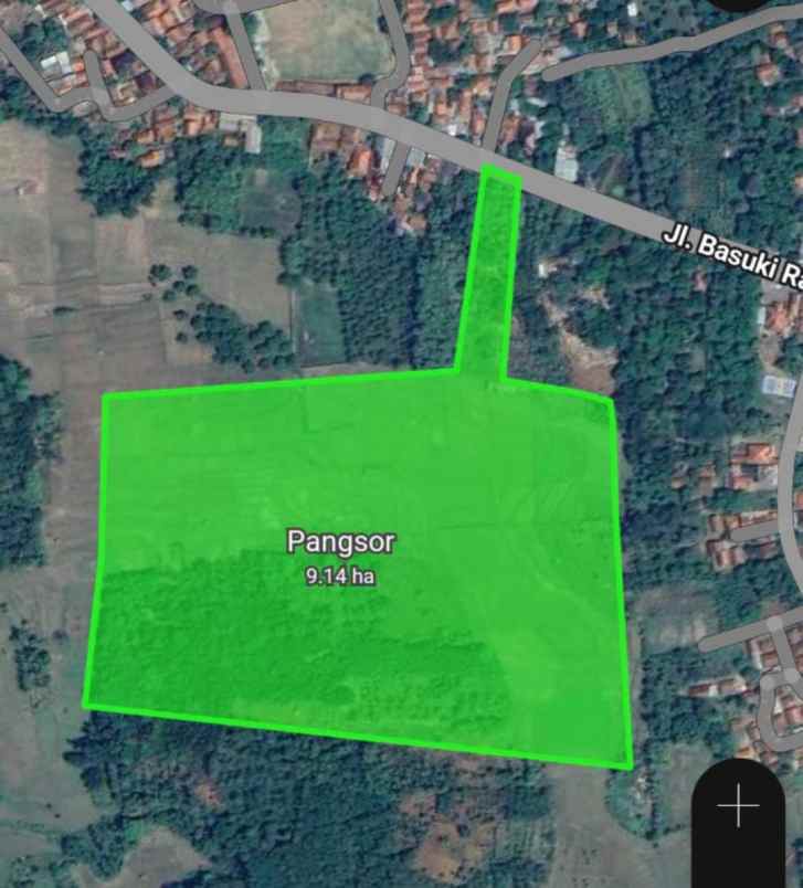 tanah industri strategis pinggir jalan raya subang