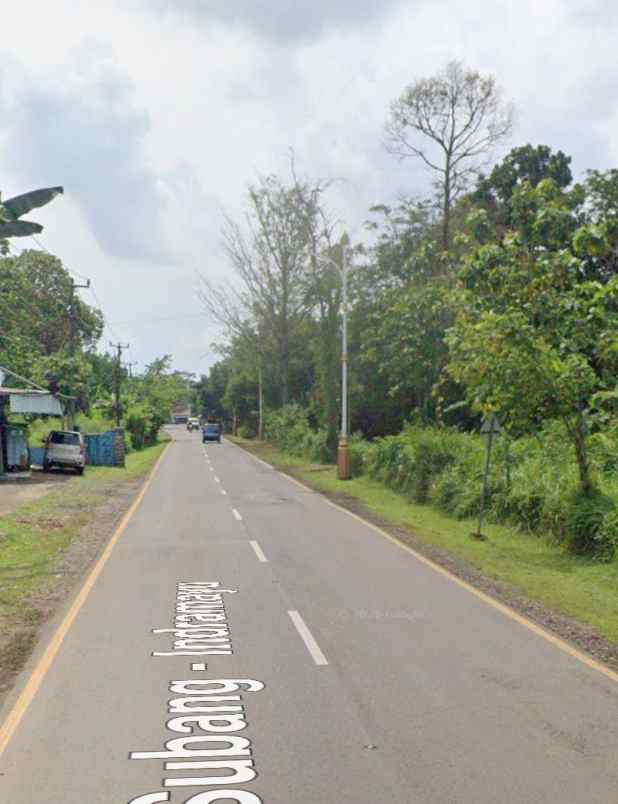 tanah industri strategis pinggir jalan raya subang