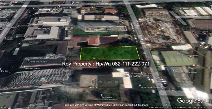 tanah jl tanah abang ii petojo