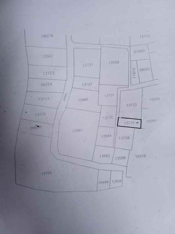 tanah murah 45m pondasi keliling akses motor