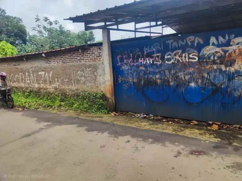 tanah sebesar ini lebar muka selebar ini 3 720 m depok