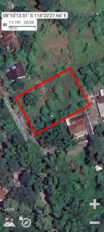 tanah siap bangun luas 2000m2 shm