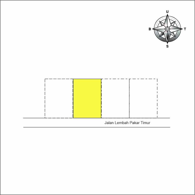 tanah view lembah pakar kawasan dago bandung