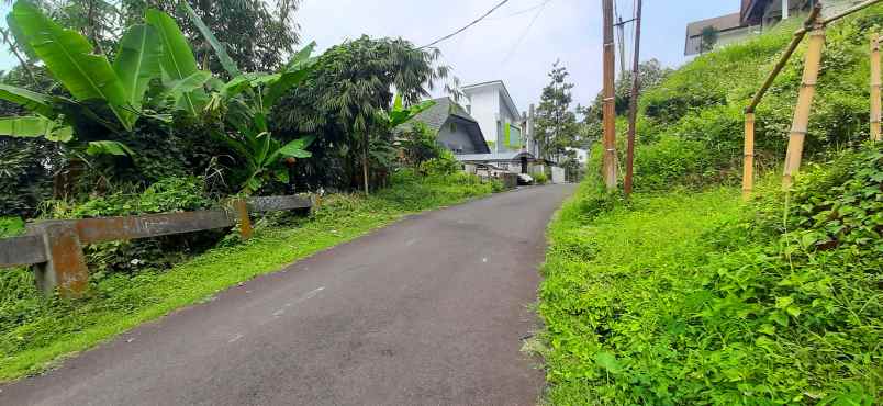 tanah view lembah pakar kawasan dago bandung