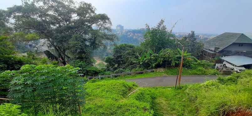 tanah view lembah pakar kawasan dago bandung