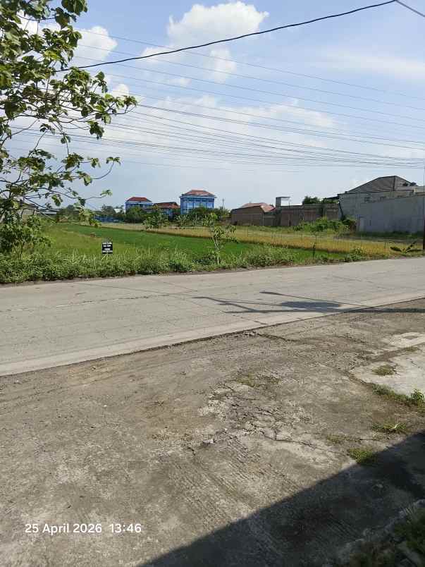 tanah zona gudang kartasura