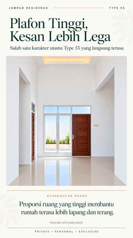 type 55 120 jamrud residence ungaran timur