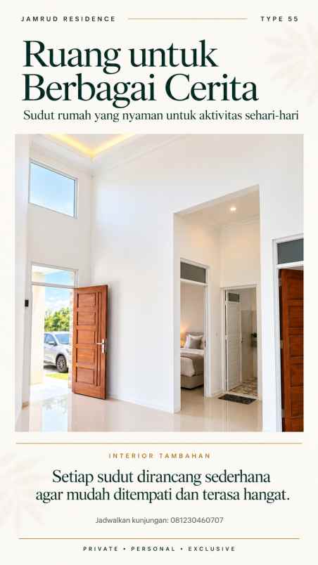 type 55 120 jamrud residence ungaran timur