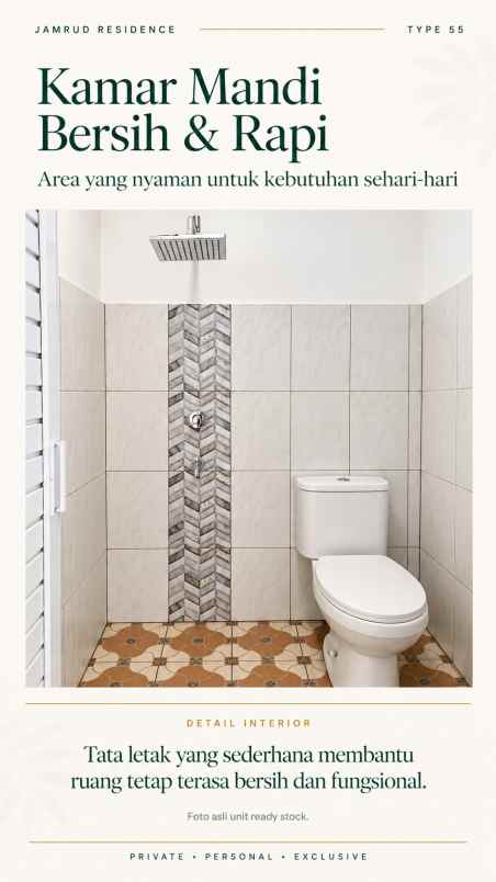 type 55 120 jamrud residence ungaran timur