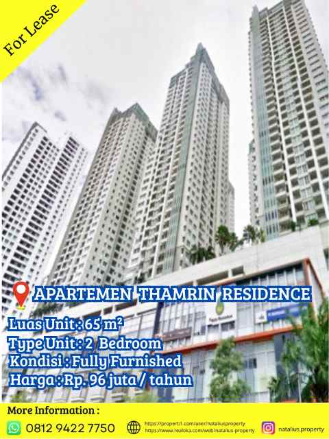 apartemen jl kebon kacang raya