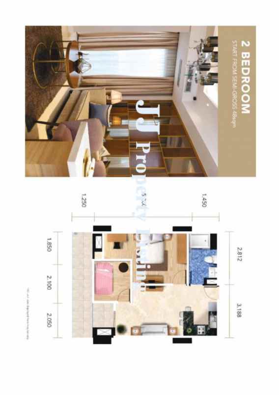 dijual apartemen daan mogot city