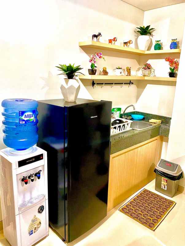 dijual apartemen full furnished di transpark cibubur