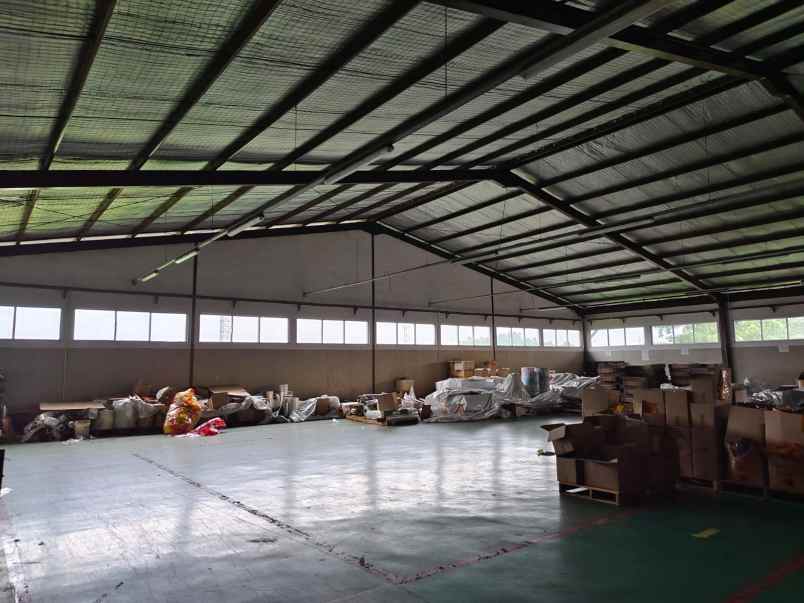 dijual gudang siap pakai di jababeka 1 cikarang utara