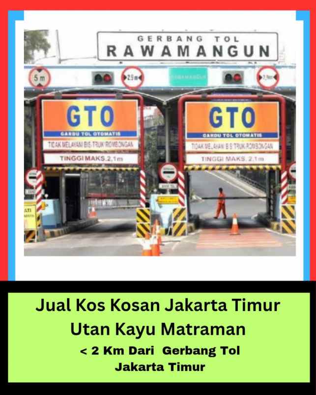 dijual kost utan kayu