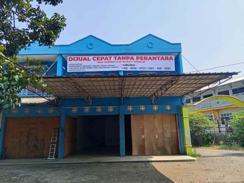 dijual lelang ruko gandeng cianjur bogor jawa barat