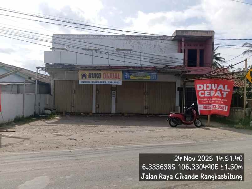dijual properti bekas minimarket bulan ini
