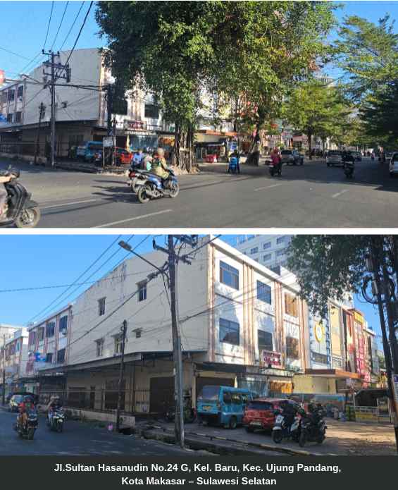 dijual ruko 3 lantai lokasi srategis rp 5 3 m makassar
