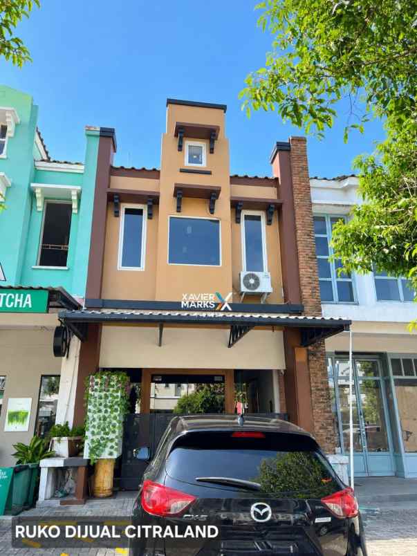 dijual ruko citraland bagus siap pakai furnished