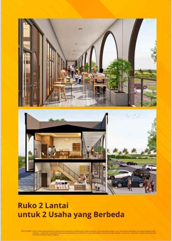 dijual ruko gudang kantor jakarta garden city