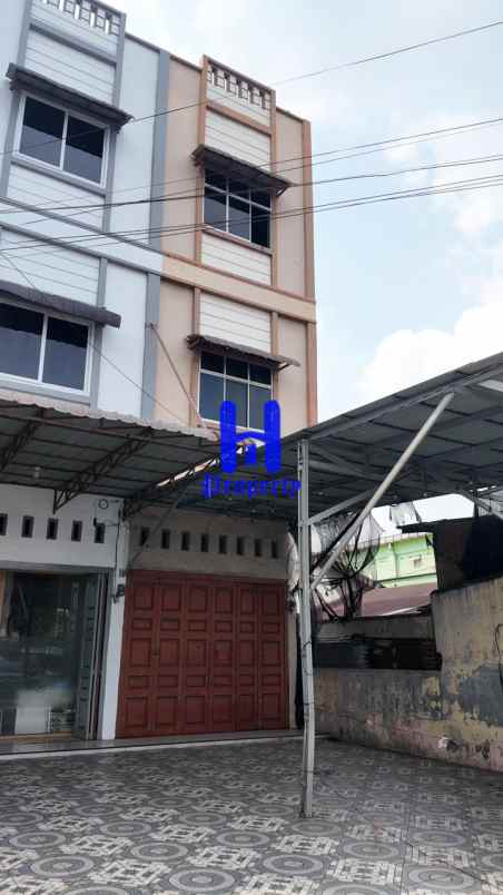 dijual ruko gudang kantor jalan h m joni depan ex giant