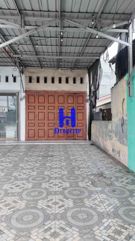 dijual ruko gudang kantor jalan h m joni depan ex giant