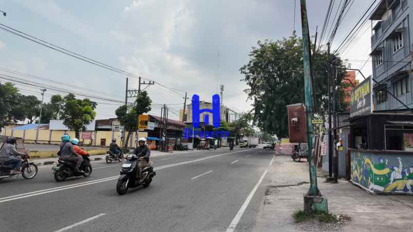 dijual ruko gudang kantor jalan h m joni depan ex giant
