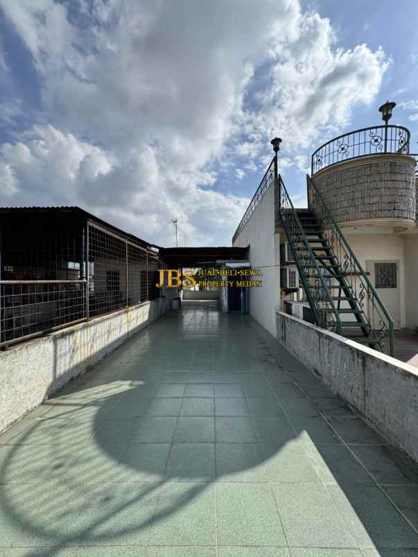 dijual ruko gudang kantor jalan prof h m yamin dekat