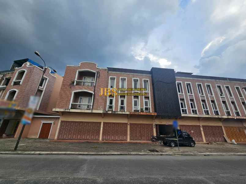 dijual ruko gudang kantor komplek medan resort city