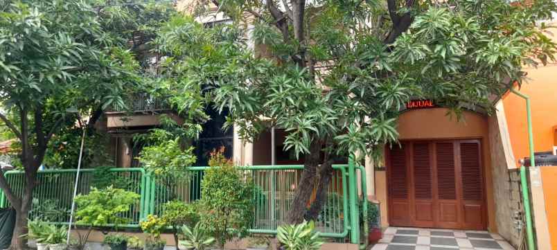 dijual rumah 2 lantai jl rungkut asri timur surabaya
