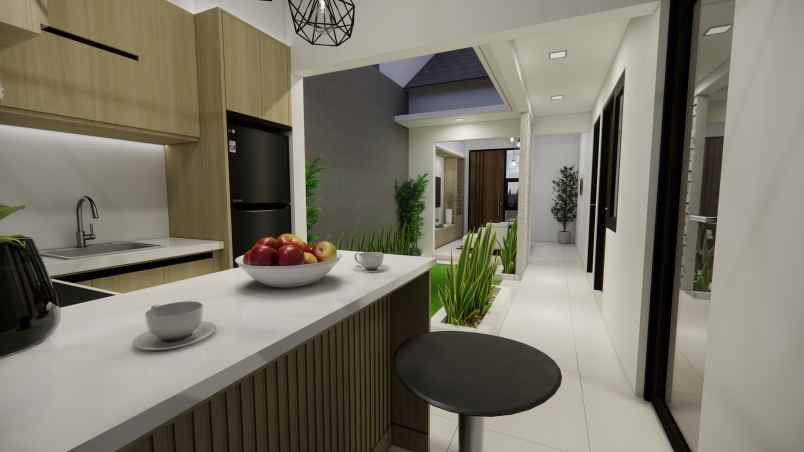 dijual rumah 6f44 339 jl utama pd kulon