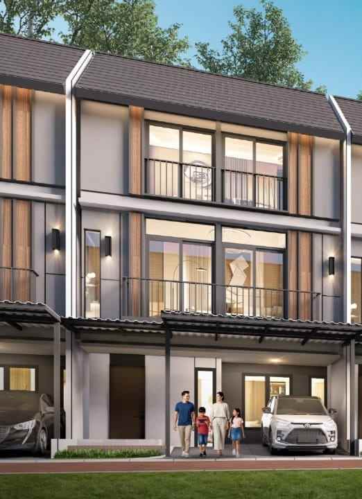 dijual rumah anza malibu paramount land