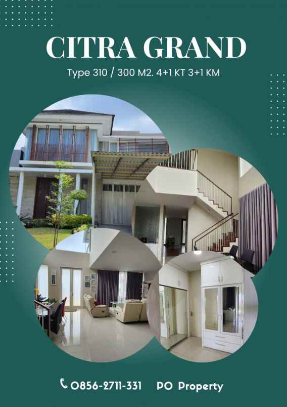 dijual rumah citra grand