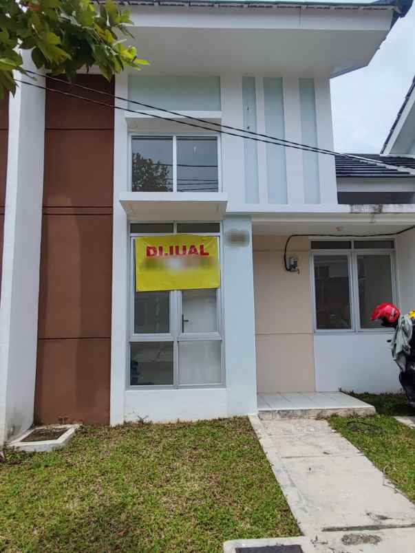 dijual rumah citra maja cluster benoa