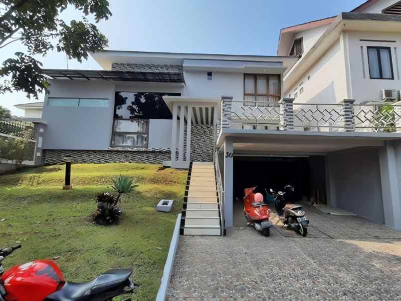 dijual rumah cluster hilltop sentul city