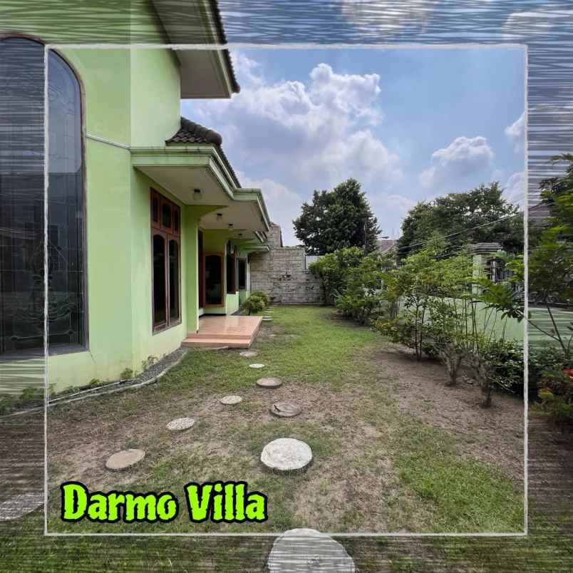dijual rumah darmo villa