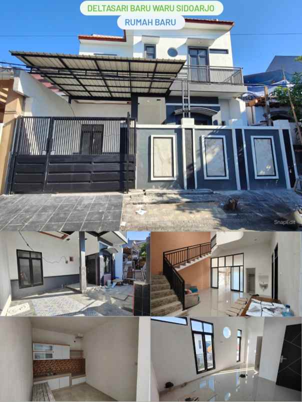 dijual rumah deltasari baru waru