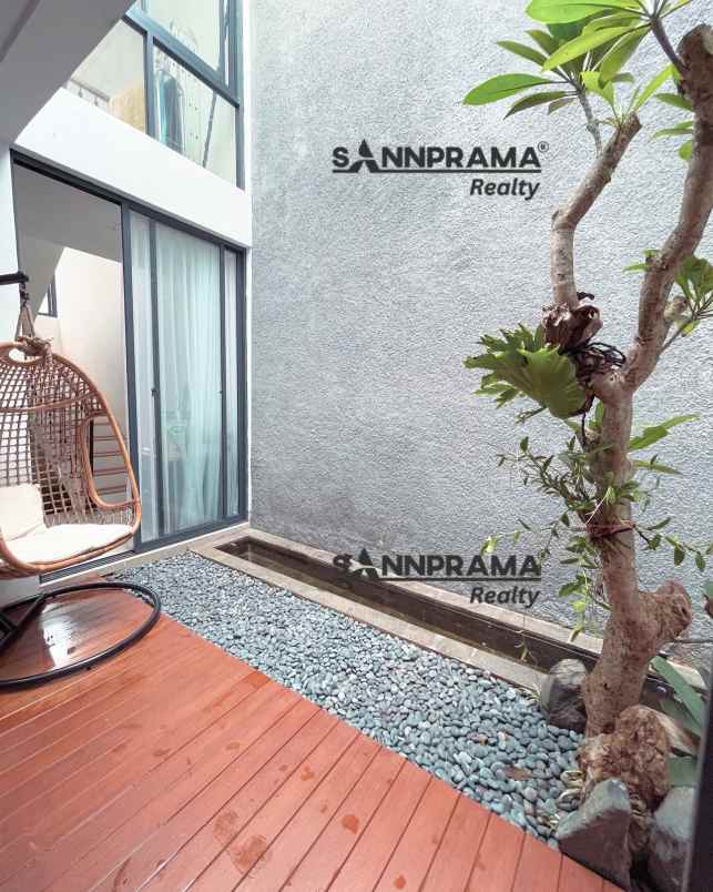 dijual rumah furnished nempel aeon mall tanjung barat
