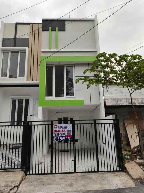 dijual rumah gading griya residence