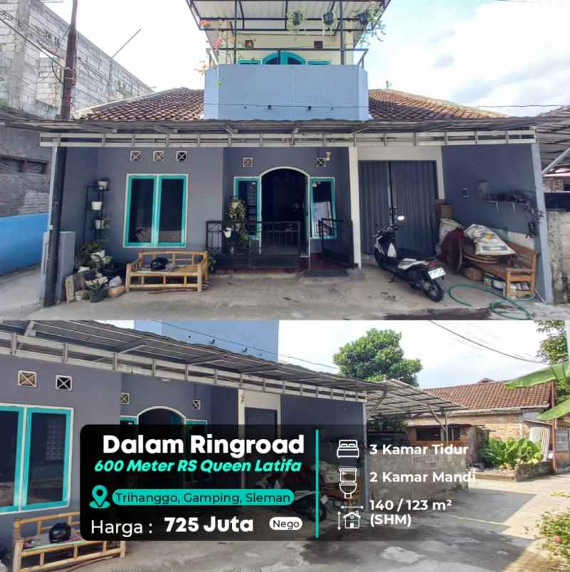 dijual rumah gamping