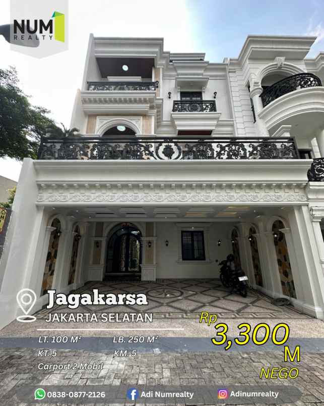 dijual rumah jagakarsa