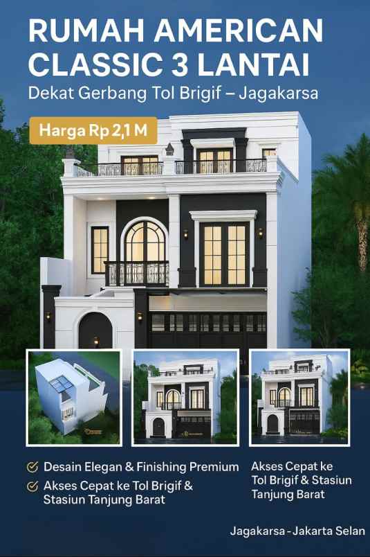 dijual rumah jagakarsa jaksel