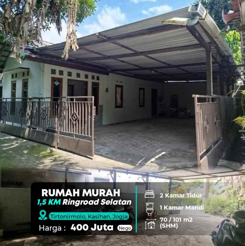 dijual rumah jl bantul km 5 5