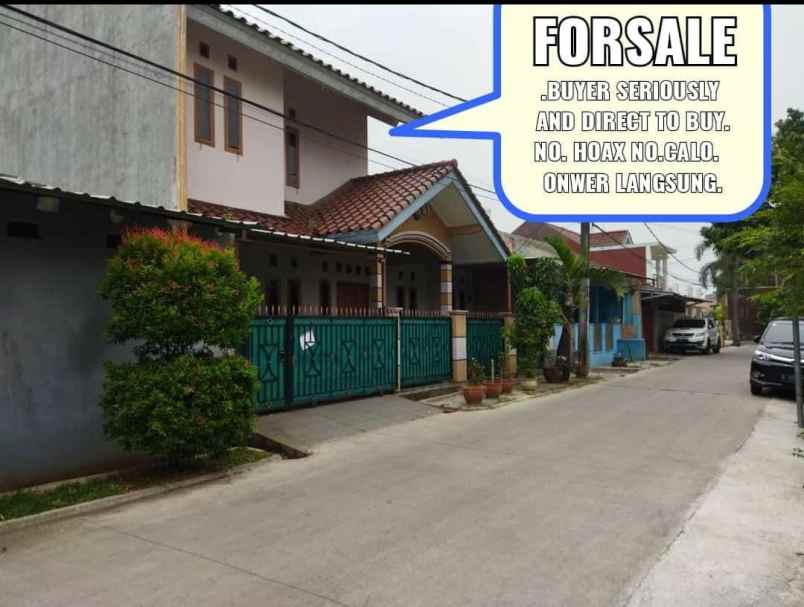 dijual rumah jl cempaka ii blok c4 no 4