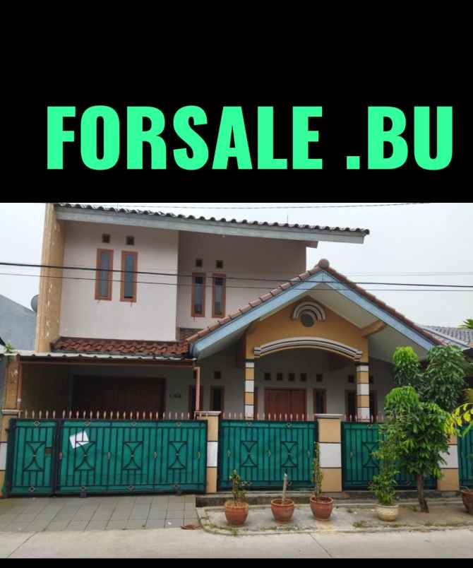 dijual rumah jl cempaka ii blok c4 no 4
