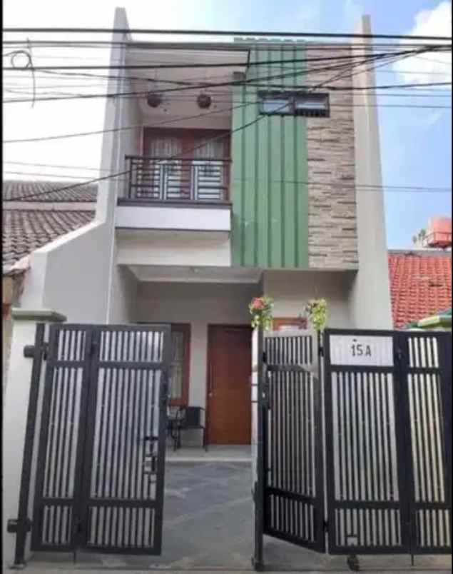 dijual rumah jl ikan rawamangun jakarta